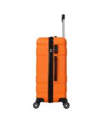 Valise Cabine 4 roues doubles Lyra 50 cm orange