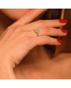 Bague Nerea Diamants 0.25 ct or blanc