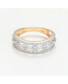 Bague Sumptuous Diamants 0.30 ct or jaune