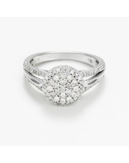 Bague Annetta Diamants 0.50 ct or blanc