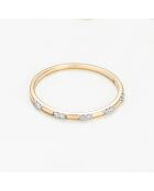 Bague Apollonia Diamants 0.034 ct or jaune