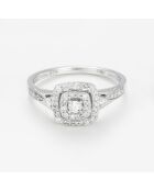 Bague Nerea Diamants 0.25 ct or blanc