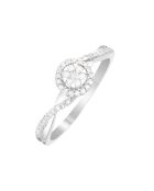Bague Mon Idéal Diamants 0.21 ct or blanc