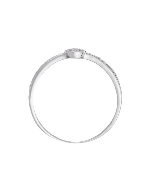 Bague Ashley Diamants 0.16 ct or blanc