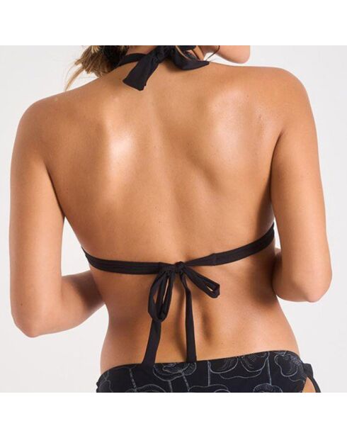Haut de maillot de bain Melville noir