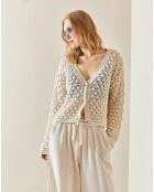 Cardigan Cypriane beige