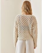 Cardigan Cypriane beige