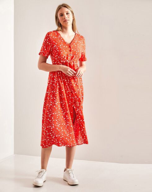 Robe Zora rouge