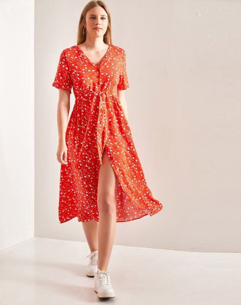 Robe Zora rouge