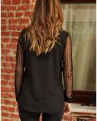 Chemise Odelia noire