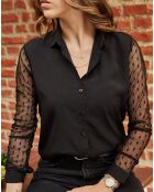 Chemise Odelia noire