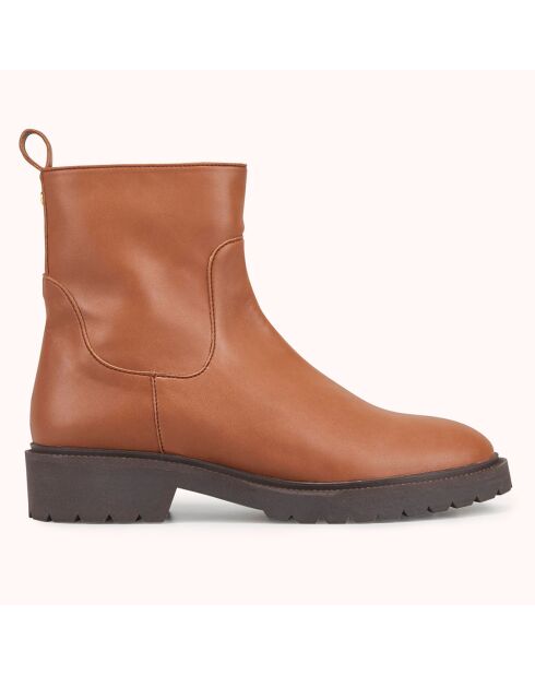 Bottines Valoris Vegan cognac
