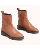 Bottines Valoris Vegan cognac