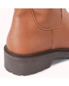 Bottines Valoris Vegan cognac