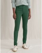 Pantalon slim 7/8ème Sacha vert 