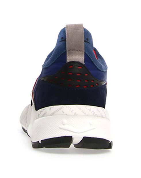 Sneakers en Cuir Azole bleu marine/blanc