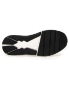 Sneakers en Cuir Jona gris/orange