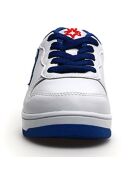 Sneakers en Cuir Gazo bleu/blanc
