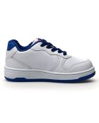 Sneakers en Cuir Gazo bleu/blanc