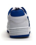 Sneakers en Cuir Gazo bleu/blanc