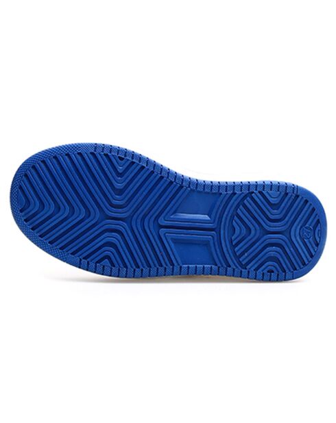 Sneakers en Cuir Gazo bleu/blanc