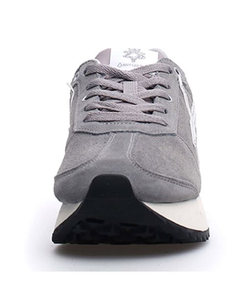 Sneakers en Cuir Osmo gris/blanc