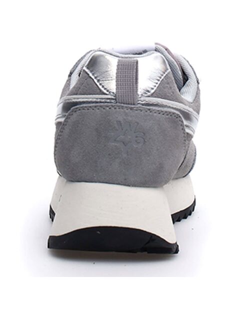 Sneakers en Cuir Osmo gris/blanc
