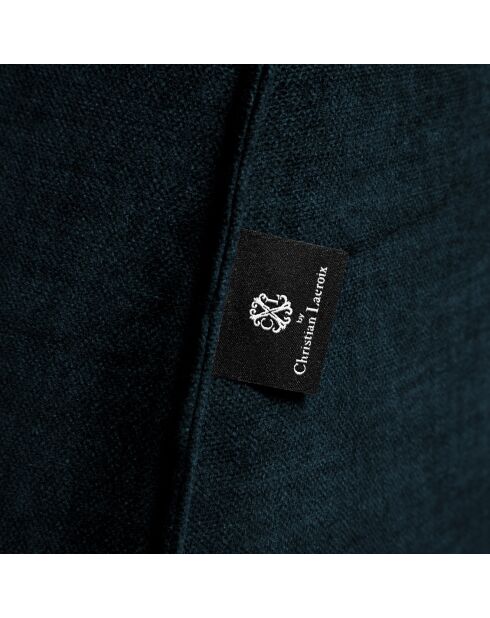 Divano angolare destro panoramico Velours Charles 7 posti benzina - 366x273x69 cm