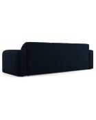Canapé Velours Jasmin 3 Places bleu roi - 235x95x72 cm