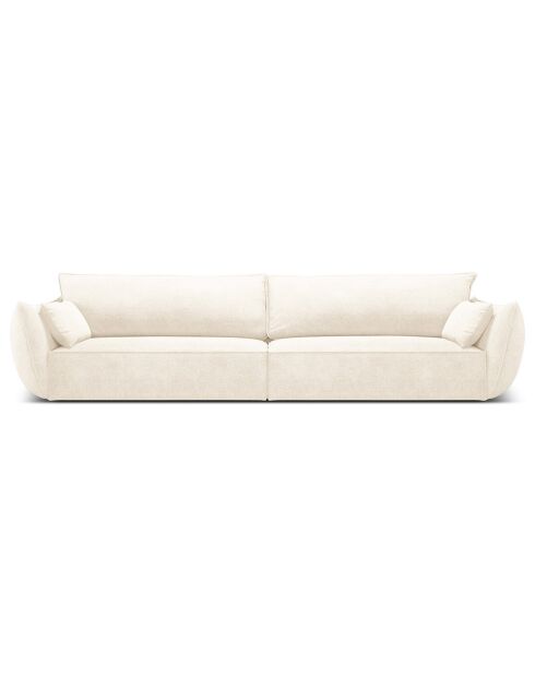Canapé Vanda 4 Places beige clair - 248x100x85 cm