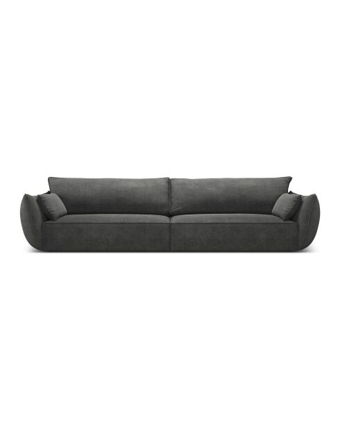Canapé Vanda 4 Places gris foncé - 248x100x85 cm