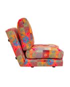 Fauteuil convertible Taida multicolore - 60x68x26 cm