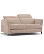 Canapé Hubble 2 Places beige foncé - 103x176x76 cm