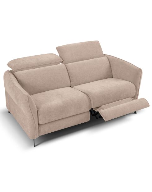 Canapé Hubble 2 Places beige foncé - 103x176x76 cm