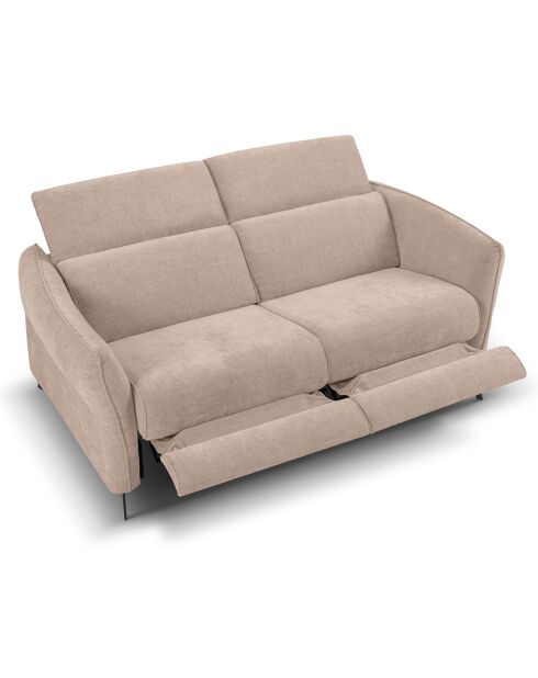 Canapé Hubble 2 Places beige foncé - 103x176x76 cm