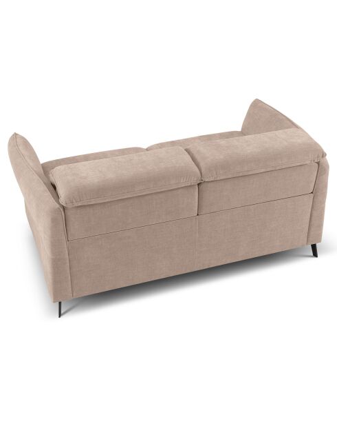 Canapé Hubble 2 Places beige foncé - 103x176x76 cm