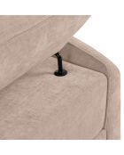 Canapé Hubble 2 Places beige foncé - 103x176x76 cm