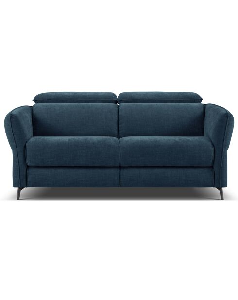 Canapé Hubble 2 Places bleu - 103x176x76 cm