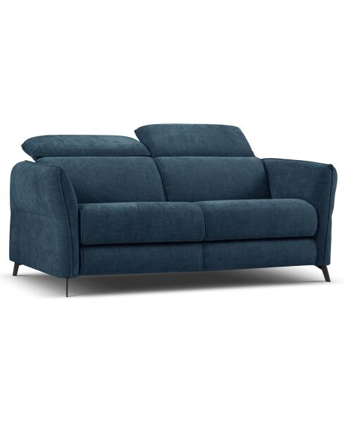 Canapé Hubble 2 Places bleu - 103x176x76 cm