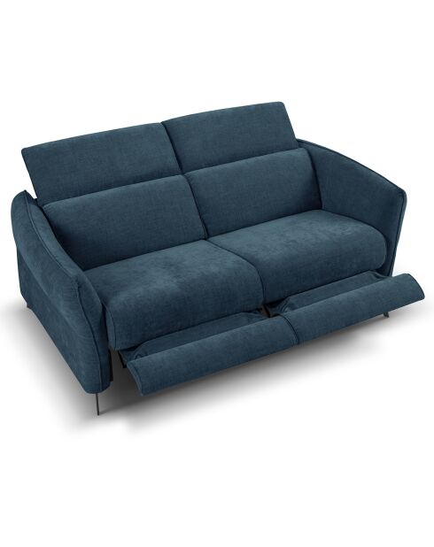 Canapé Hubble 2 Places bleu - 103x176x76 cm
