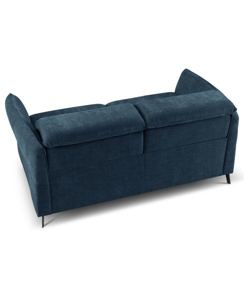 Canapé Hubble 2 Places bleu - 103x176x76 cm