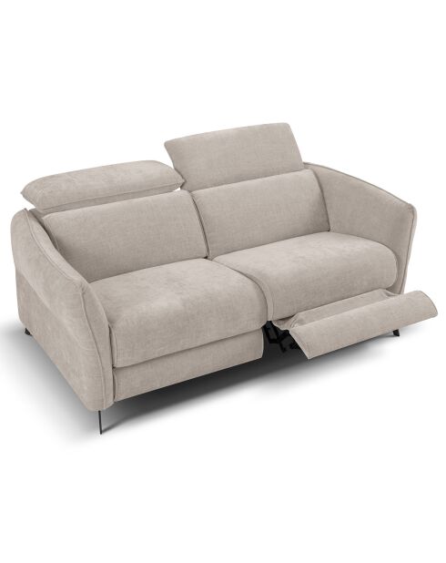 Canapé Hubble 2 Places beige - 103x176x76 cm