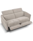 Canapé Hubble 2 Places beige - 103x176x76 cm