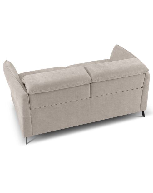 Canapé Hubble 2 Places beige - 103x176x76 cm
