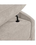 Canapé Hubble 2 Places beige - 103x176x76 cm