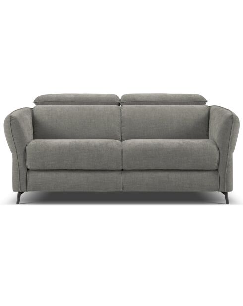 Canapé Hubble 2 Places gris - 103x176x76 cm