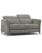 Canapé Hubble 2 Places gris - 103x176x76 cm