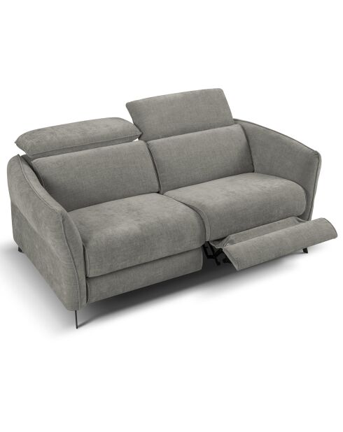 Canapé Hubble 2 Places gris - 103x176x76 cm