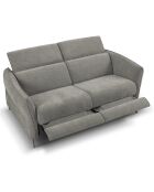 Canapé Hubble 2 Places gris - 103x176x76 cm