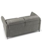 Canapé Hubble 2 Places gris - 103x176x76 cm
